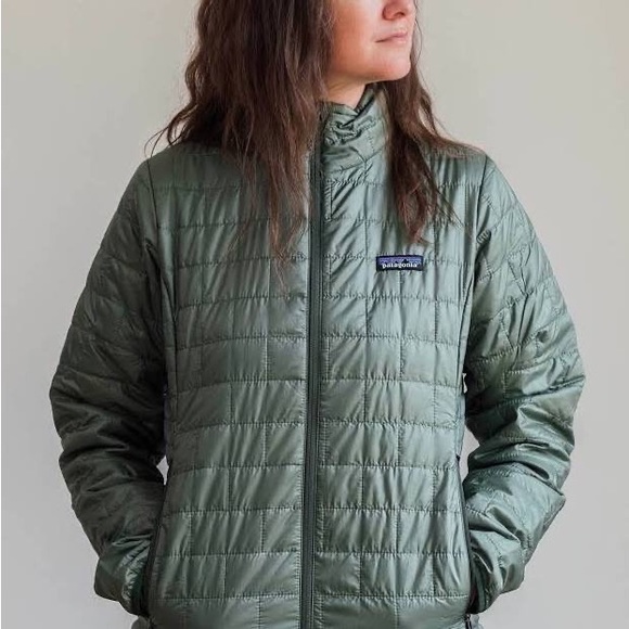 patagonia hemlock green nano puff